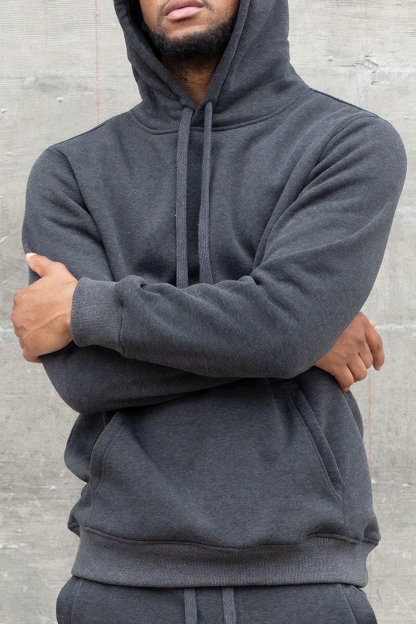 Men's Long Sleeve Fleece Pullover Hoodie