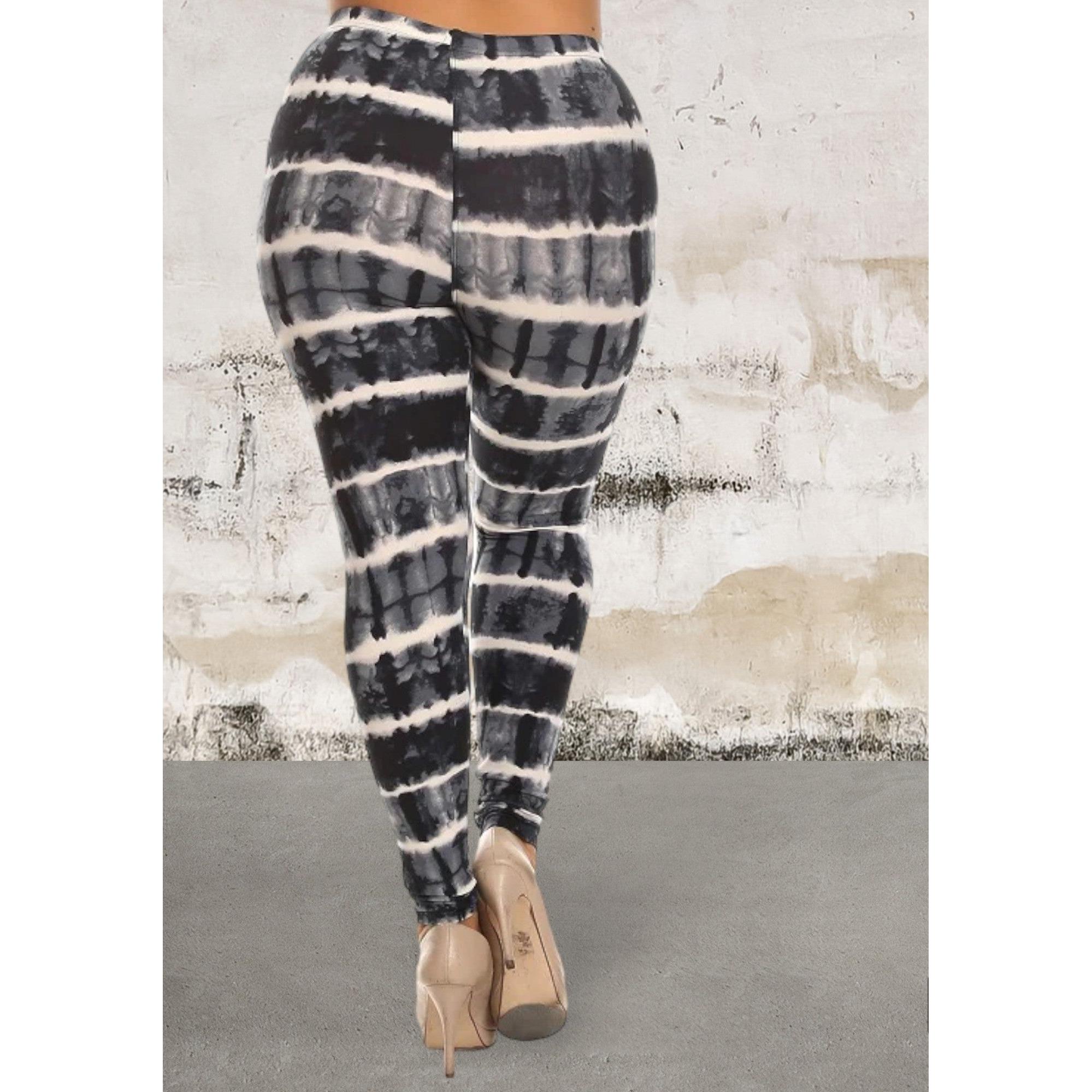 Plus Size Full Length Fitted High Waist Leggings