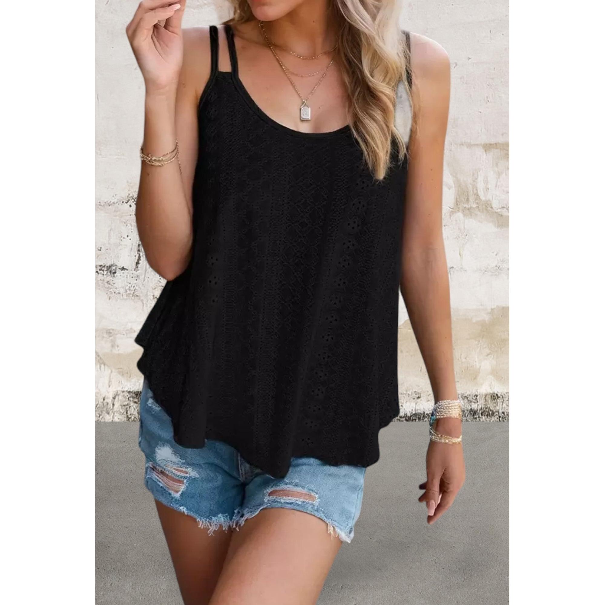 Sleeveless Spaghetti Strap top