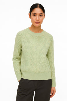 Braid Knit Cable Sweater