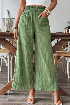 High Waisted Wide Leg Pants