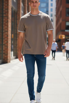 Men's Short Sleeve Interlock Crew Top