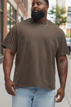 Men's Short Sleeve Moss Green Top