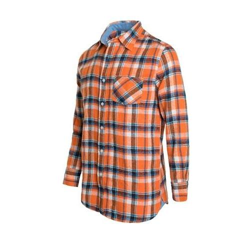Men's Plaid Flannel Button Down Casual Long Sleeve