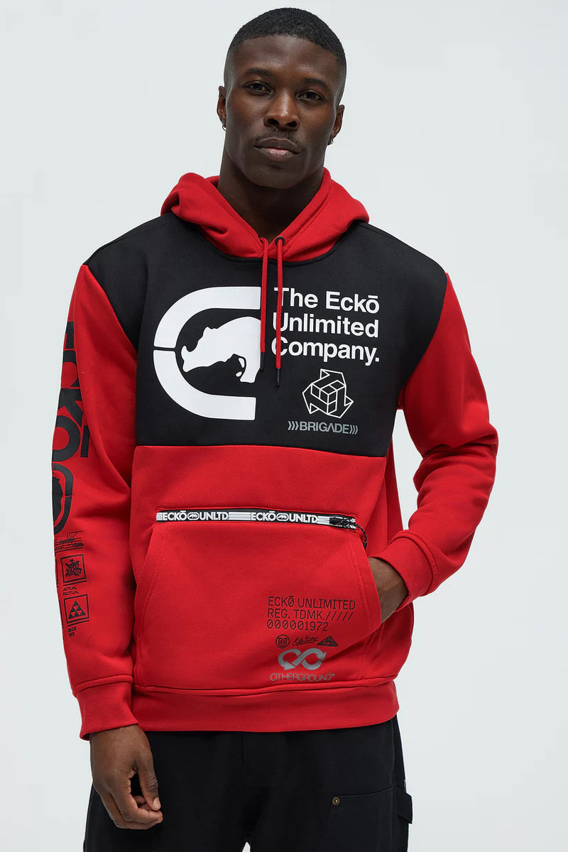 Men's Ecko red/black Hoodie
