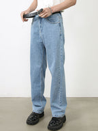 Men's Straight Leg Denim Jeans
