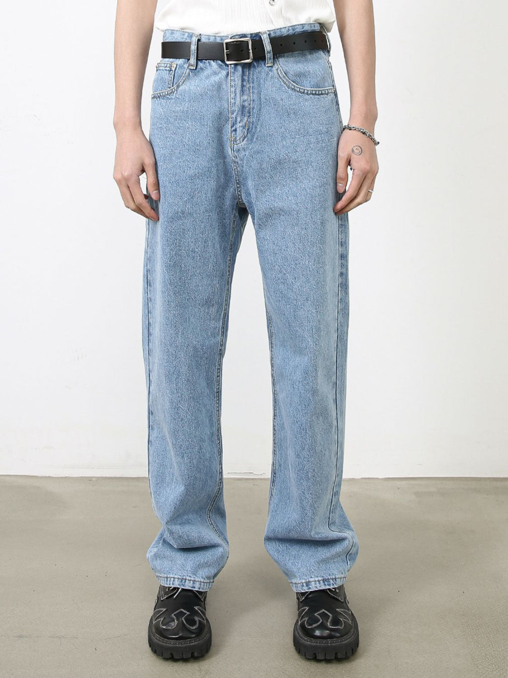 Men's Straight Leg Denim Jeans
