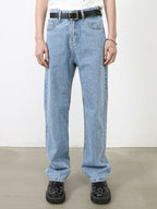 Men's Straight Leg Denim Jeans