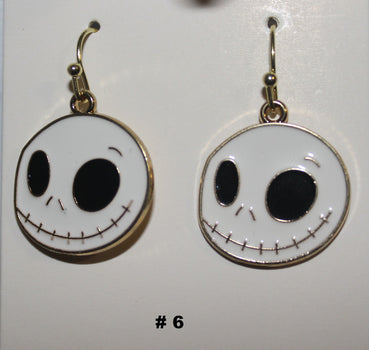 Handmade nightmare before chrismas earrings