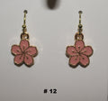 Handmade Tiny Pink Flower Earring