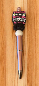 Handmade Pen with a humorous text 