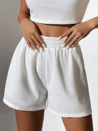 Plus Size Wide Strap Tank and Shorts Set