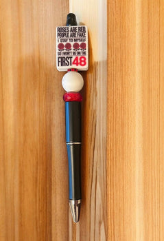 Handmade pen with a unique design 