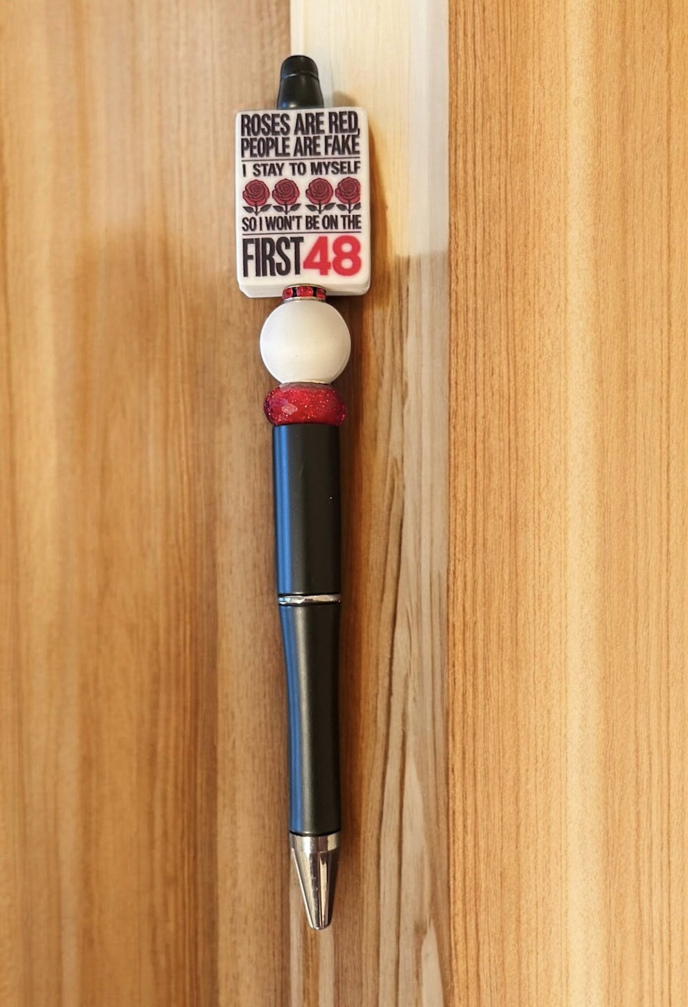 Handmade pen with a unique design 