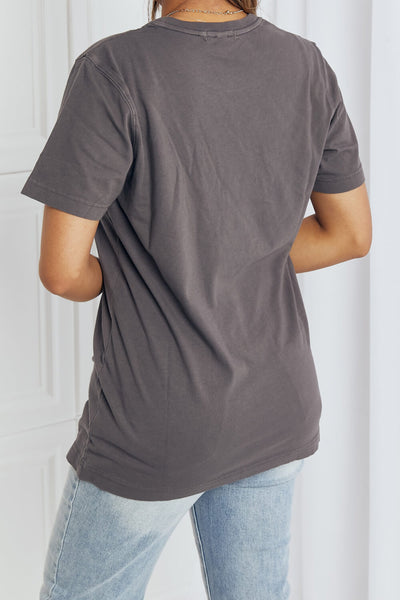 MineB Short Sleeve Eagle Graphic T-Shirt