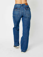 Judy Blue High Waist Cargo Jeans