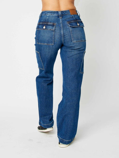 Judy Blue High Waist Cargo Jeans