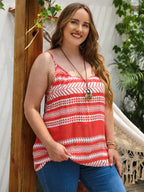 Plus Size Sleeveless Scoop Neck Cami Top