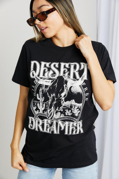 MineB Short Sleeve DESERT DREAMER Graphic T-Shirt