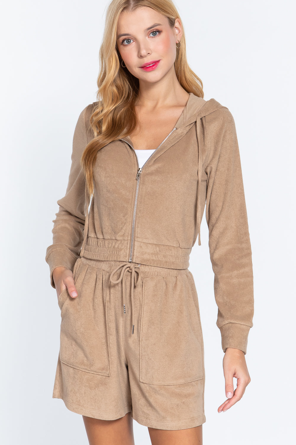 Fleece Juniors French Terry Long Sleeve Hoodie