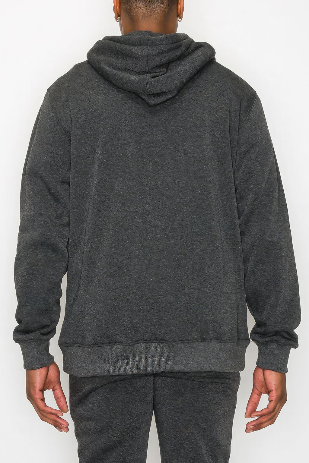 Men's Long Sleeve Fleece Pullover Hoodie