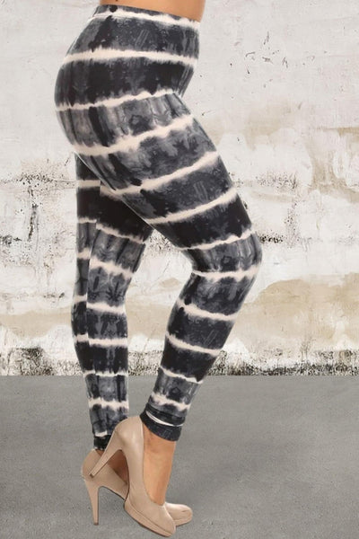 Plus Size Full Length Fitted High Waist Leggings