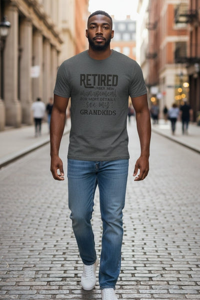 Short Sleeve Dark Heather Graphic T-Shirts