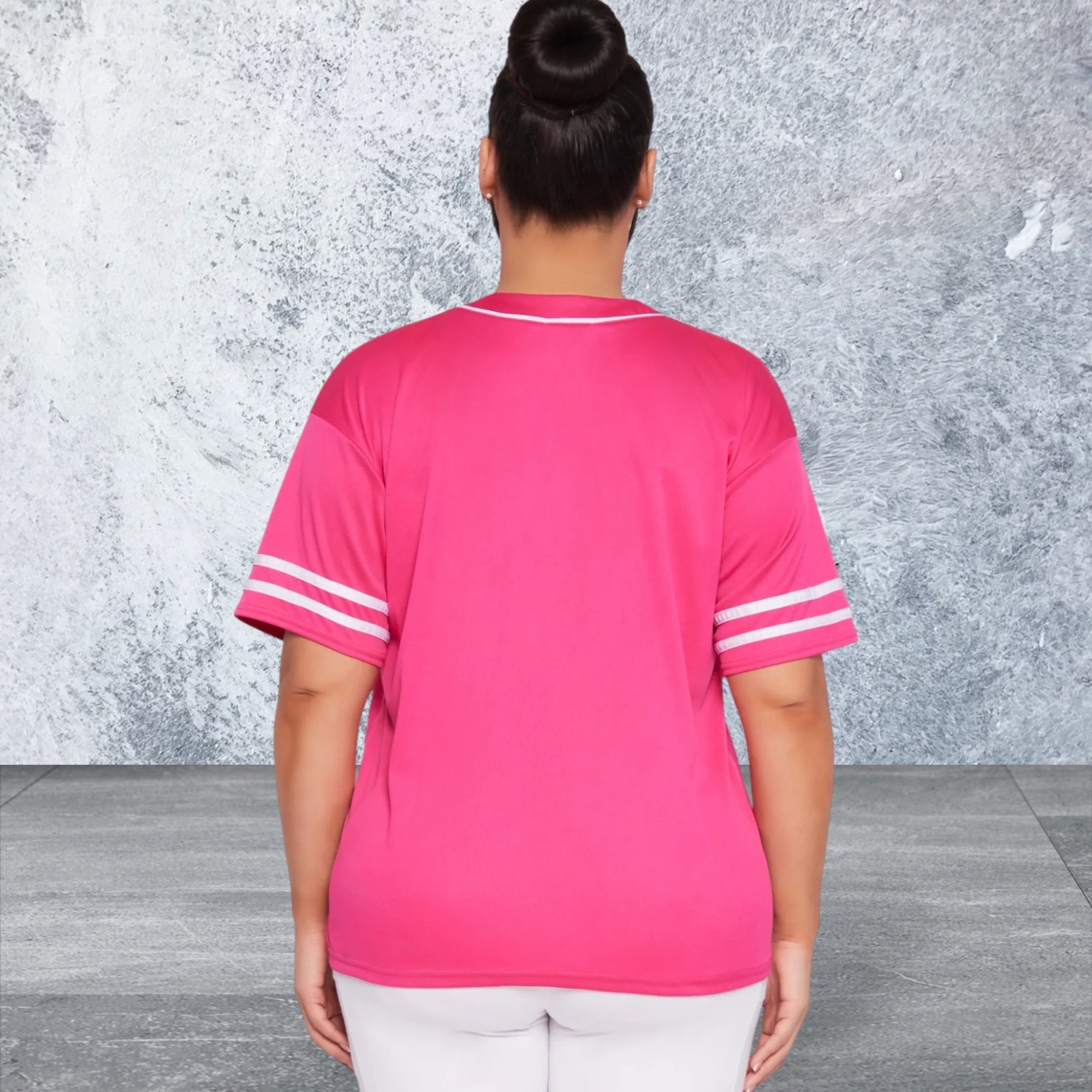 Women's Plus Size Short Sleeve Jersey