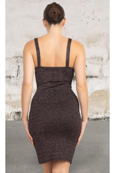 Sleeveless Mini Length Bodycon Dress