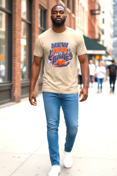 Short Sleeve New York Gets It Done Oversized Heavyweight T-Shirt