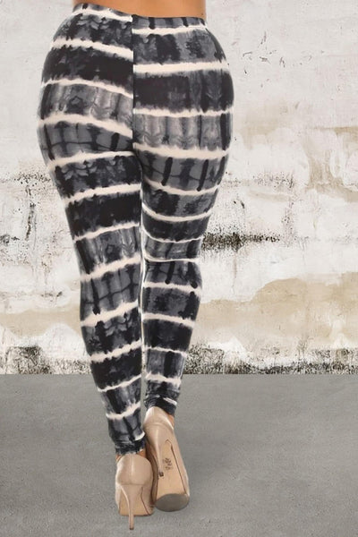 Plus Size Full Length Fitted High Waist Leggings