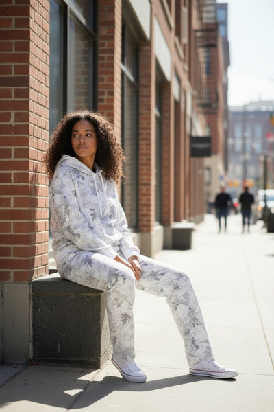 Woodland Camo Classic Hoodie and Sweatpants Set