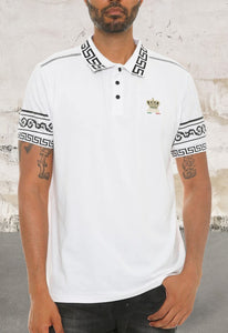 Men Version Couture White Polo Shirt