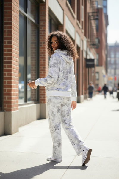 Woodland Camo Classic Hoodie and Sweatpants Set