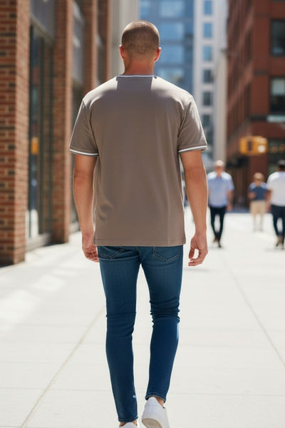Men's Short Sleeve Interlock Crew Top