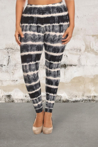 Plus Size Full Length Fitted High Waist Leggings