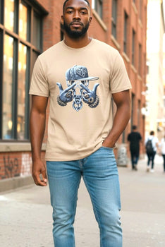 Men's Short Sleeve Heavyweight Graphic T-Shirt