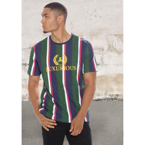 Men's short sleeve stripe top