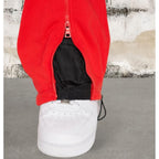 Men's Elastic Waist Zippers Sweatpant