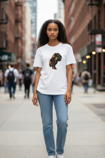 Girl With Braids Juneteenth Graphic T-Shirt