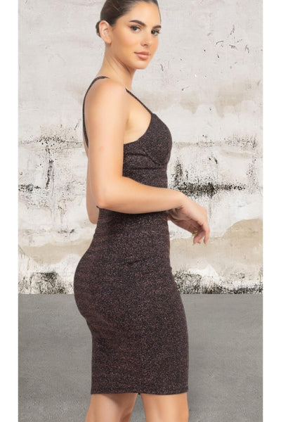 Sleeveless Mini Length Bodycon Dress
