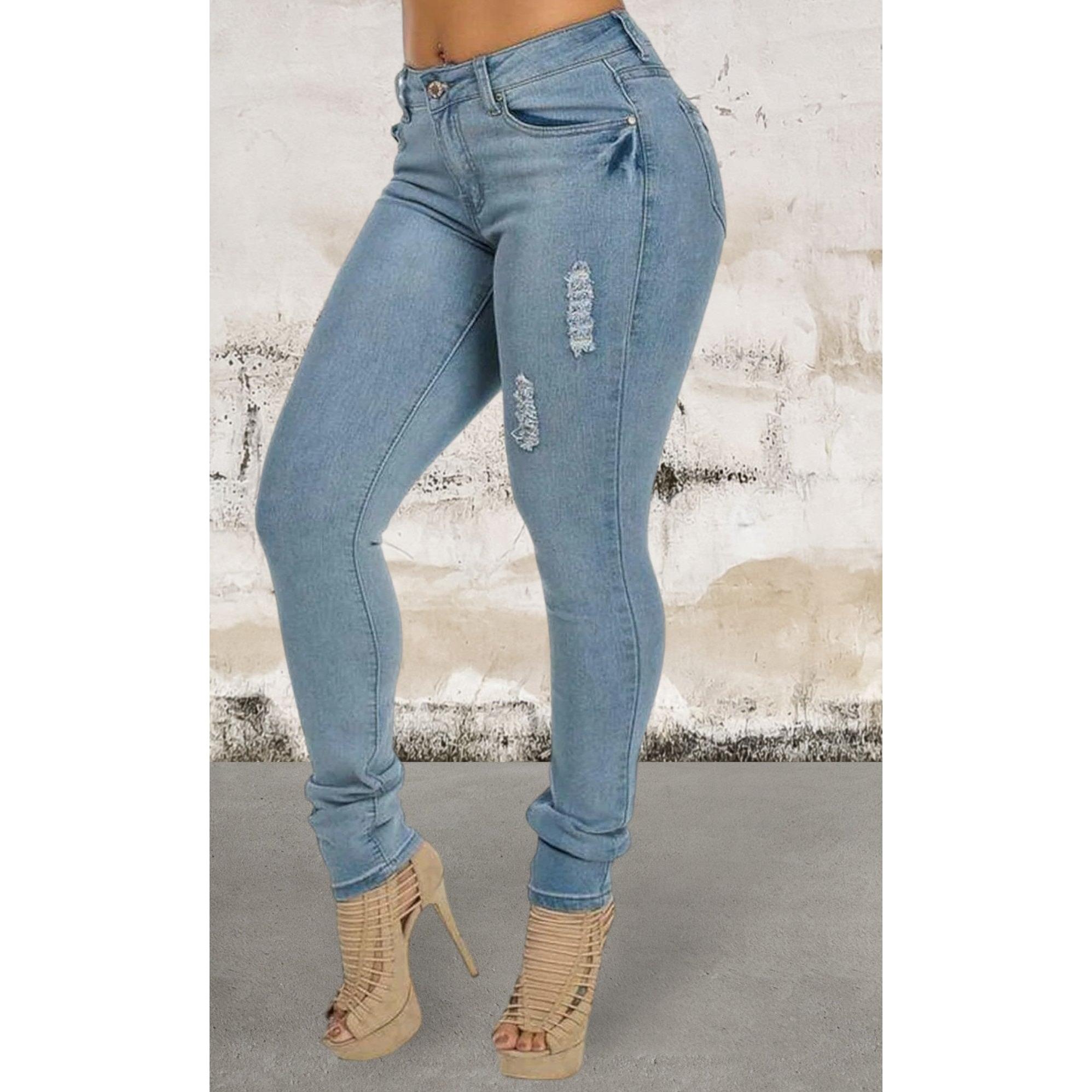Women's Denim Stretch Skinny Jeans
