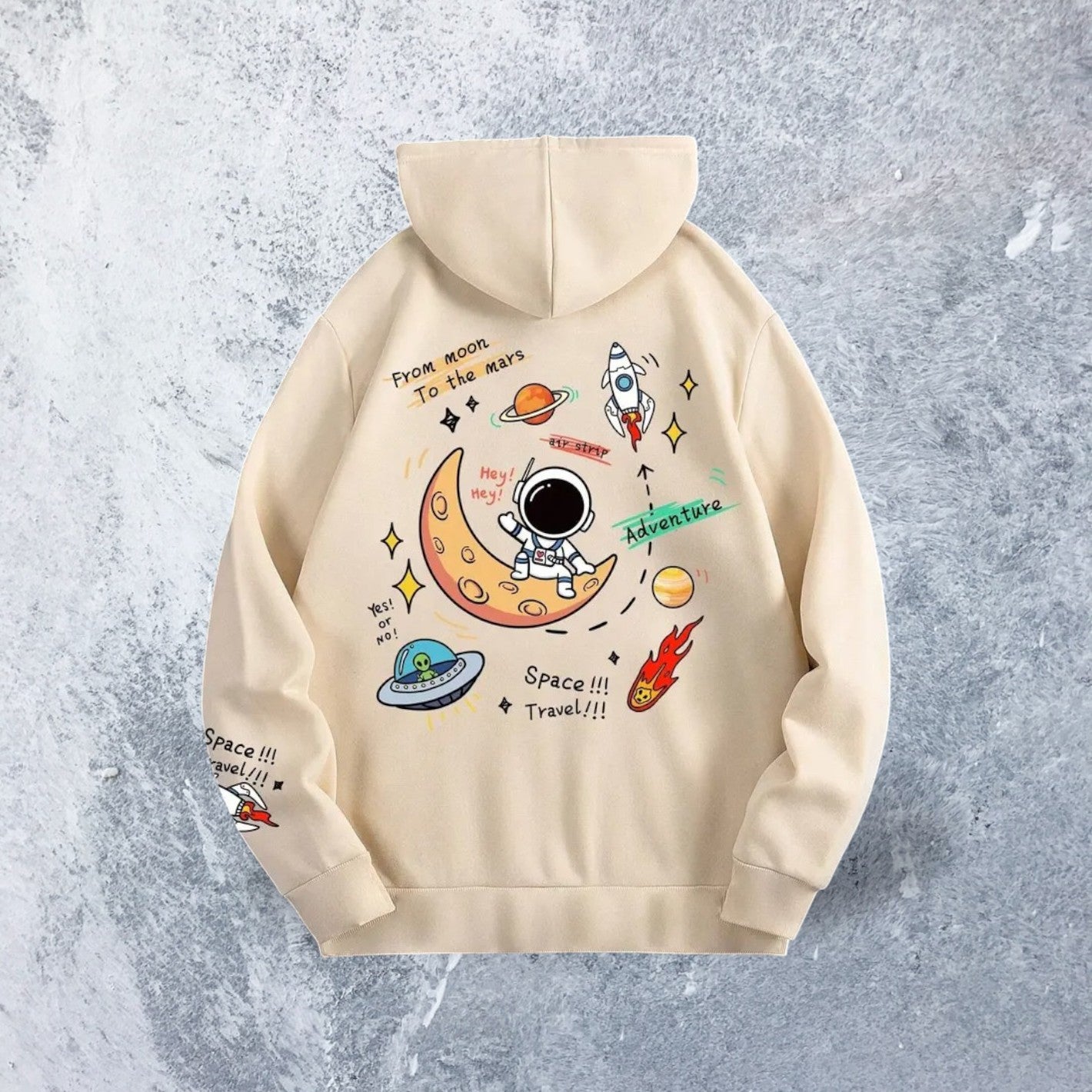 Men's Long Sleeve Graphic Hoodie