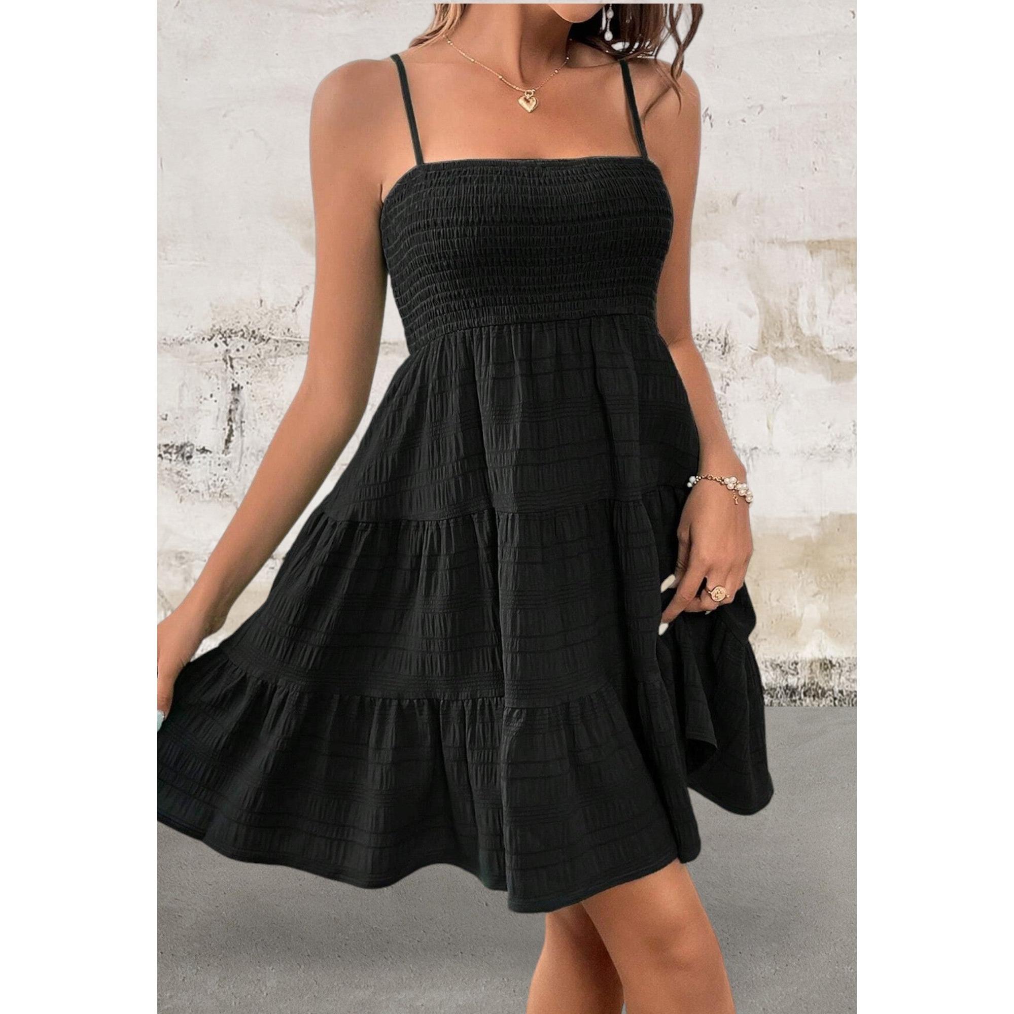 Spaghetti Strap Skater Dress