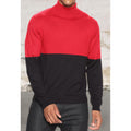 Men Long Sleeve Turtleneck Sweater