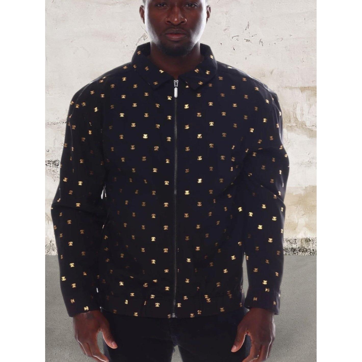 Men's long sleeve front zipper top