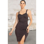 Sleeveless Mini Length Bodycon Dress