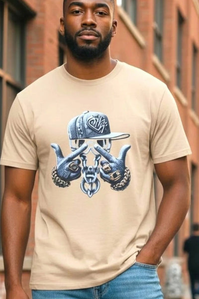Men's Short Sleeve Heavyweight Graphic T-Shirt