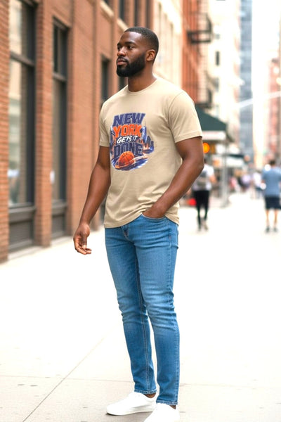 Short Sleeve New York Gets It Done Oversized Heavyweight T-Shirt