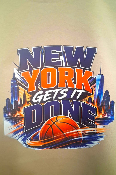 Short Sleeve New York Gets It Done Oversized Heavyweight T-Shirt
